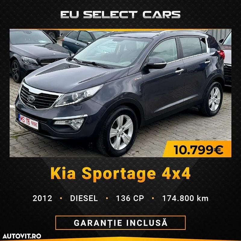 Culoaregri Utilizat 2012 Kia Sportage Style SUV | 10.799 EUR (Preț OK) - Imagine 1/4