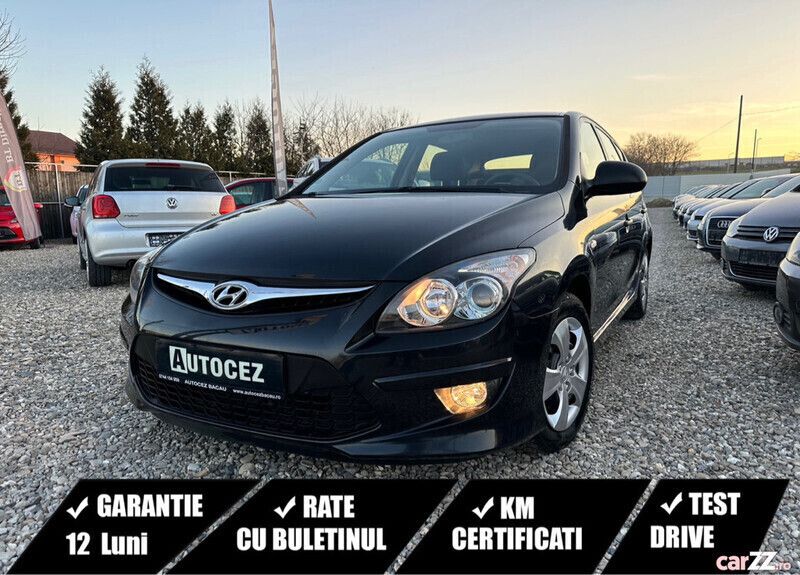 Negru Utilizat 2011 Hyundai i30 Hatchback | 5.330 EUR (Preț OK) - Imagine 1/4