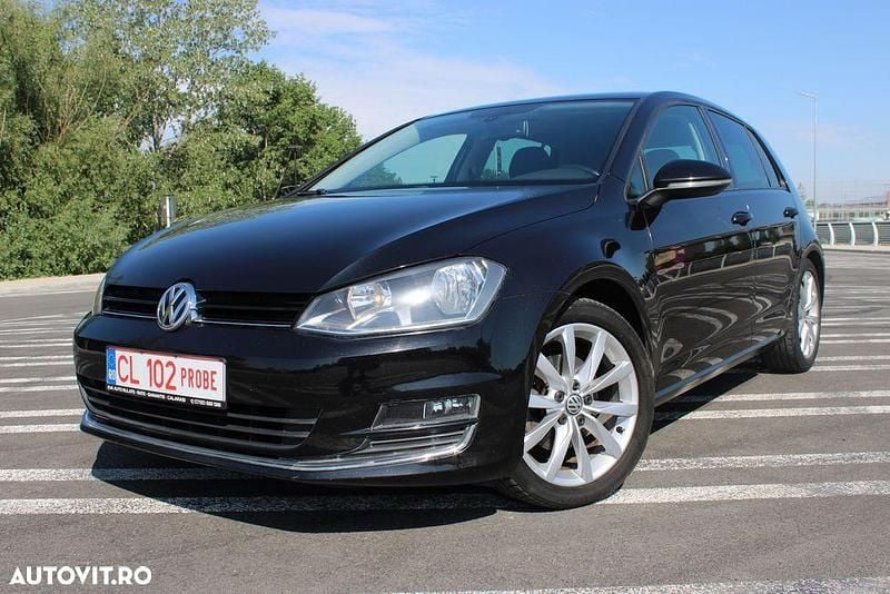 Culoarenegru Utilizat 2013 VW Golf VII Highline Hatchback | 6.350 EUR (Preț OK) - Imagine 1/4