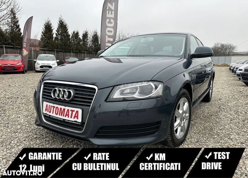 Gri Utilizat 2009 Audi A3 Hatchback | 7.990 EUR (Puțin scump) - Imagine 1/4
