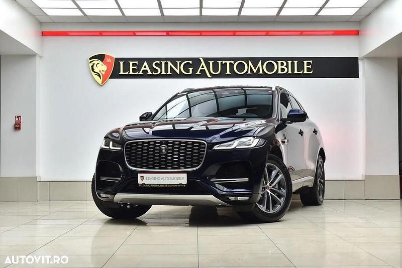 Culoarealbastru Utilizat 2021 Jaguar F-Pace SUV | 37.498 EUR - Imagine 1/4