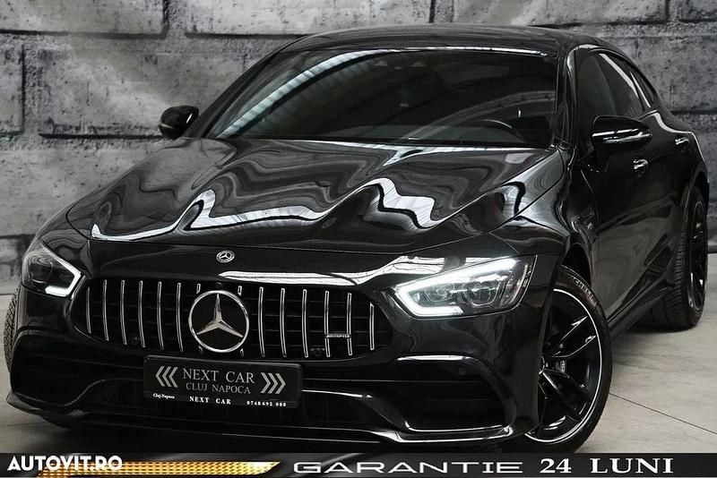 Negru Utilizat 2020 Mercedes AMG GT 43 AMG Coupe | 56.023 EUR - Imagine 1/4