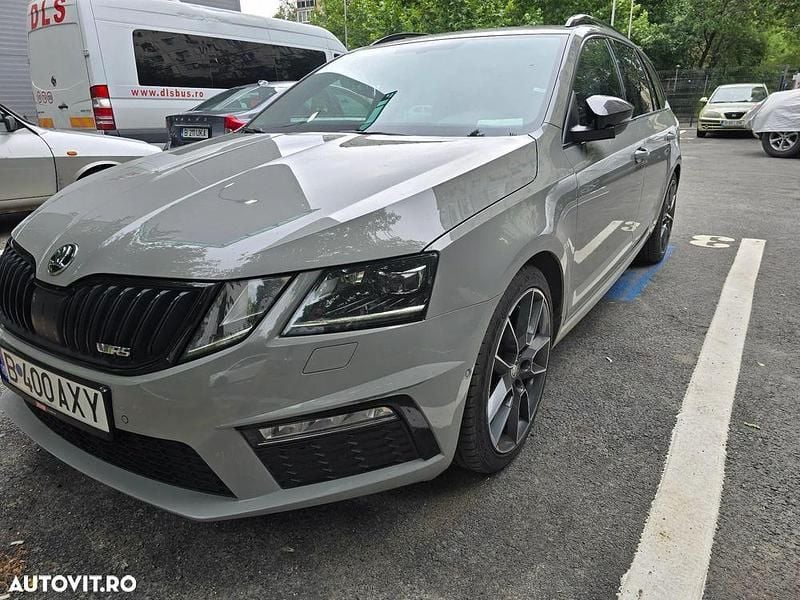 Gri Utilizat 2020 Skoda Octavia RS Break | 16.990 EUR (Preț OK) - Imagine 1/4