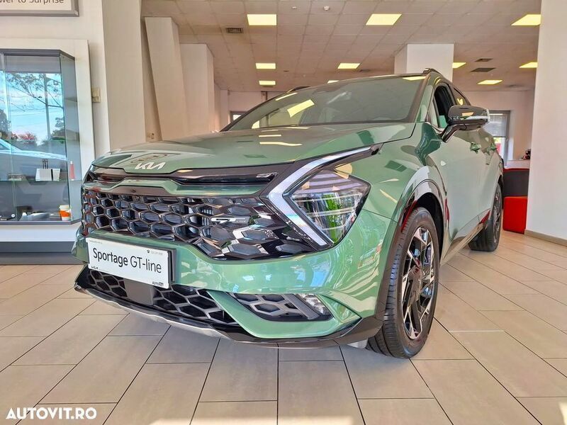 Verde Utilizat 2024 Kia Sportage GT-Line SUV | 39.274 EUR - Imagine 1/4