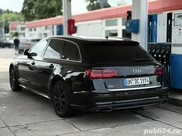 Negru Utilizat 2016 Audi A6 Break | 16.000 EUR (Preț bun) - Imagine 1/4