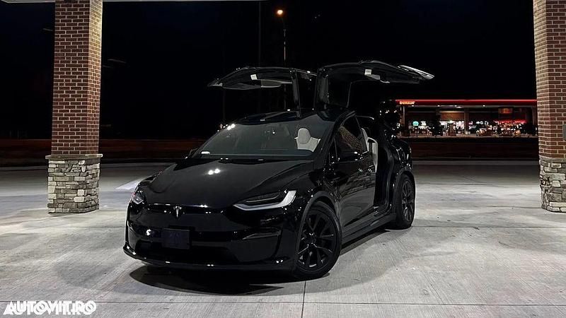 Culoarenegru Utilizat 2022 Tesla Model X SUV | 79.981 EUR - Imagine 1/4