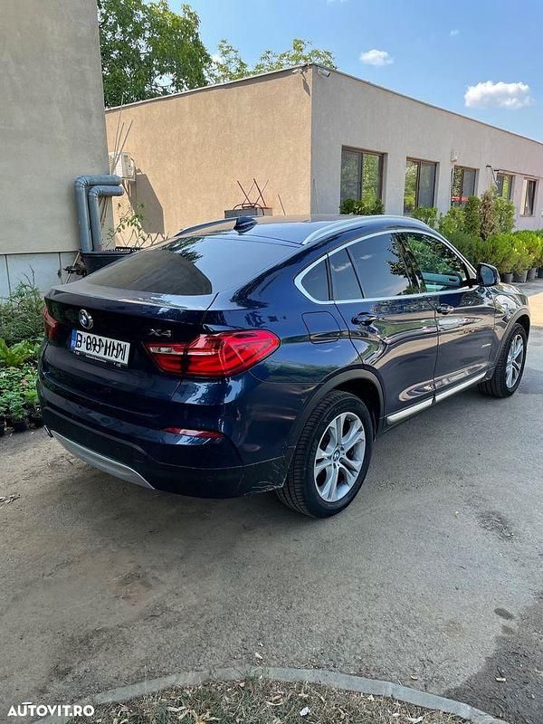 Second-hand BMW X4 Sport Line 190 CP (139 kW) 2017 Albastru SUV