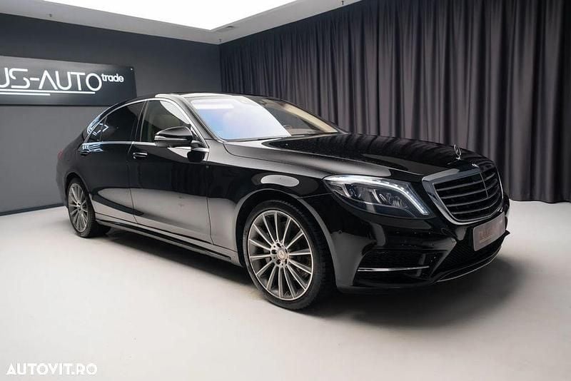 Second-hand Mercedes S350 258 CP (189 kW) 2016 Culoarenegru Berlinǎ