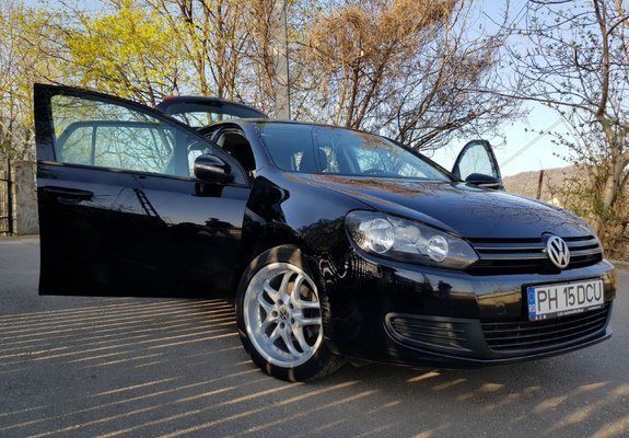 Negru Utilizat 2009 VW Golf VI Hatchback | 5.900 EUR (Scump) - Imagine 1/4
