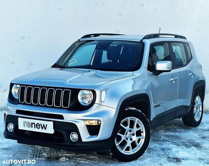 Second-hand Jeep Renegade Longitude 120 CP (88 kW) 2019 Culoareargint SUV