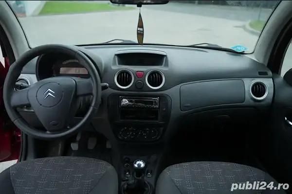 Second-hand Citroën C3 60 CP (44 kW) 2007 Rosu Hatchback