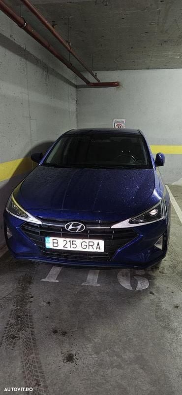 Culoarealbastru Utilizat 2020 Hyundai Elantra Comfort Berlinǎ | 14.250 EUR (Preț OK) - Imagine 1/4