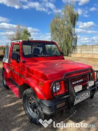 Roșu Utilizat 1990 Suzuki Samurai SUV | 6.000 EUR - Imagine 1/4