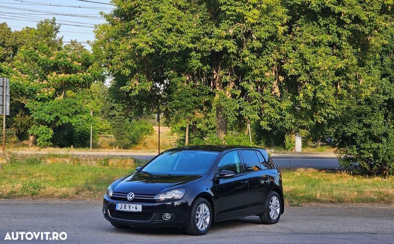Negru Utilizat 2011 VW Golf VI Highline Hatchback | 6.990 EUR (Puțin scump) - Imagine 1/4
