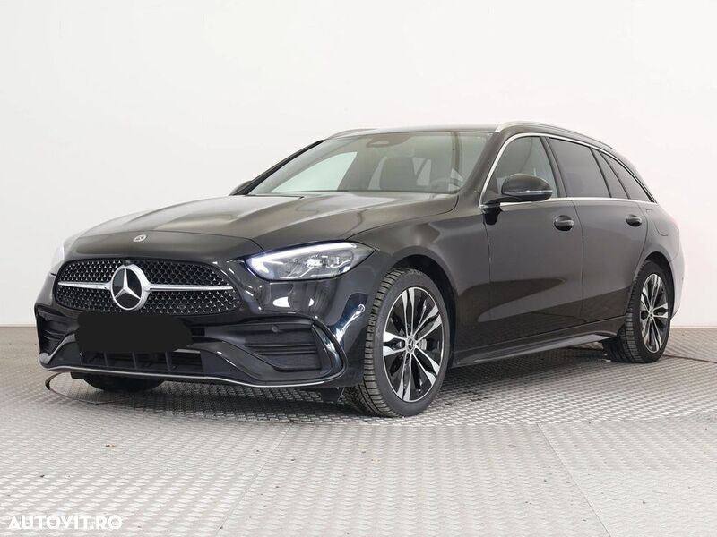 Negru Utilizat 2022 Mercedes C300e AMG line Break | 36.500 EUR - Imagine 1/4