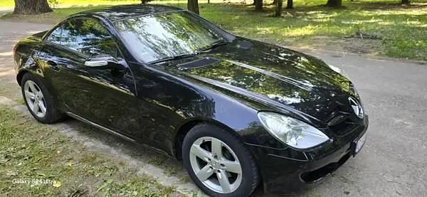 Negru Utilizat 2006 Mercedes SLK200 Cabrio | 6.999 EUR - Imagine 1/4
