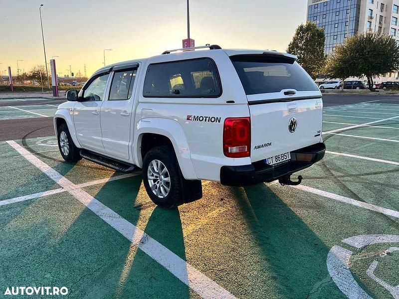 Second-hand VW Amarok 258 CP (189 kW) 2018 Culoarealb Pickup