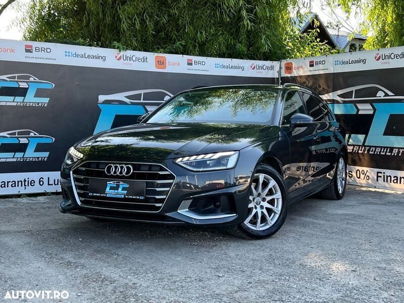 Gri Utilizat 2020 Audi A4 Advanced Break | 16.850 EUR (Preț bun) - Imagine 1/4