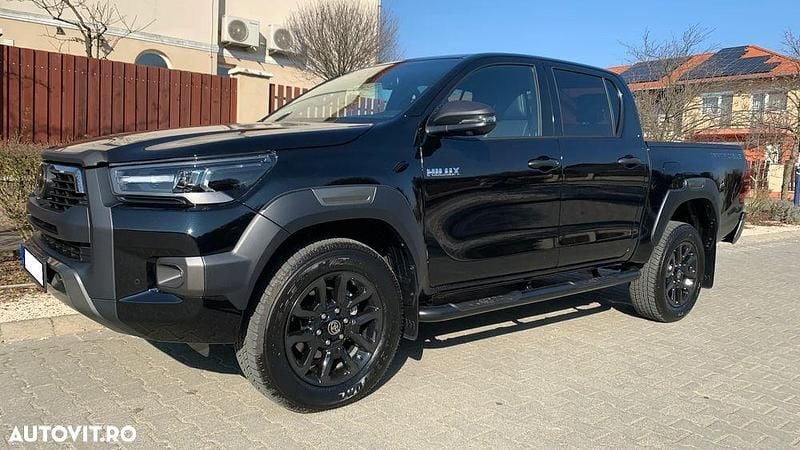 Negru Nouă 2025 Toyota HiLux Edition Pickup | 52.000 EUR (Preț OK) - Imagine 1/4