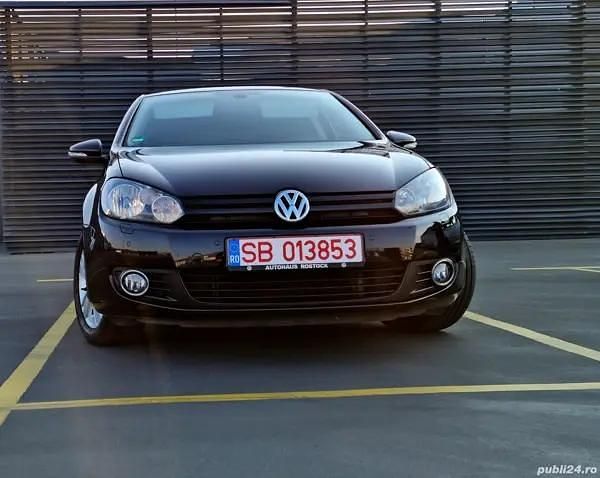 Negru Utilizat 2012 VW Golf VI Match Hatchback | 7.199 EUR (Scump) - Imagine 1/4