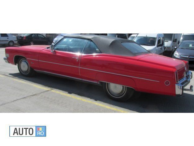 Rosu Utilizat 1973 Cadillac Eldorado Coupe | 50.000 EUR - Imagine 1/4