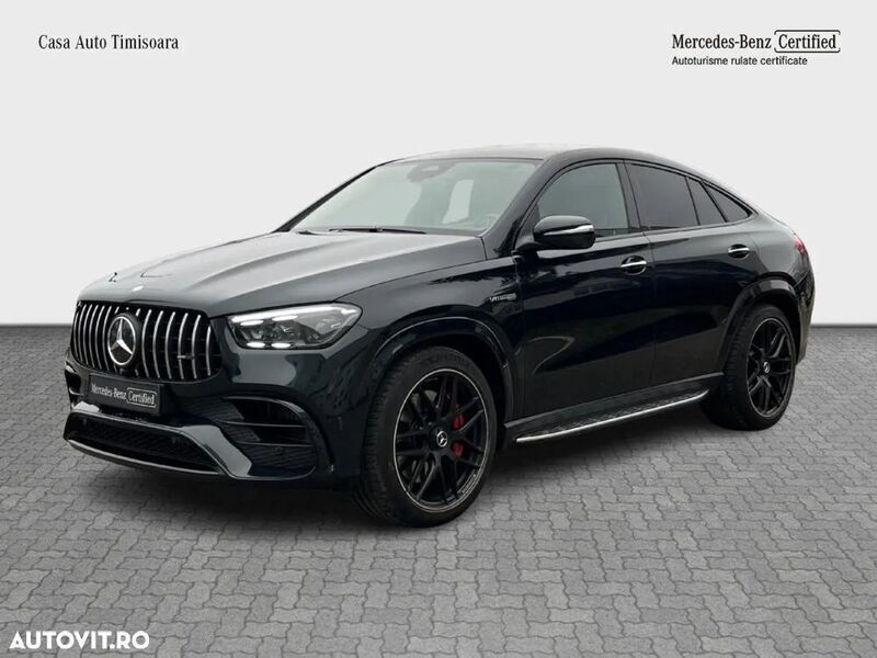 Verde Utilizat 2024 Mercedes GLE63 AMG AMG Coupe | 133.100 EUR (Preț OK) - Imagine 1/3