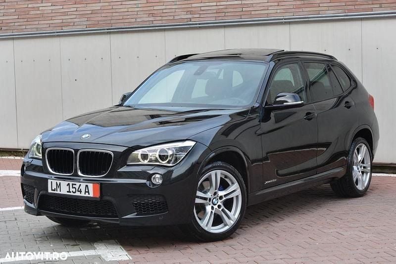 Negru Utilizat 2014 BMW X1 SUV | 11.750 EUR (Preț bun) - Imagine 1/4