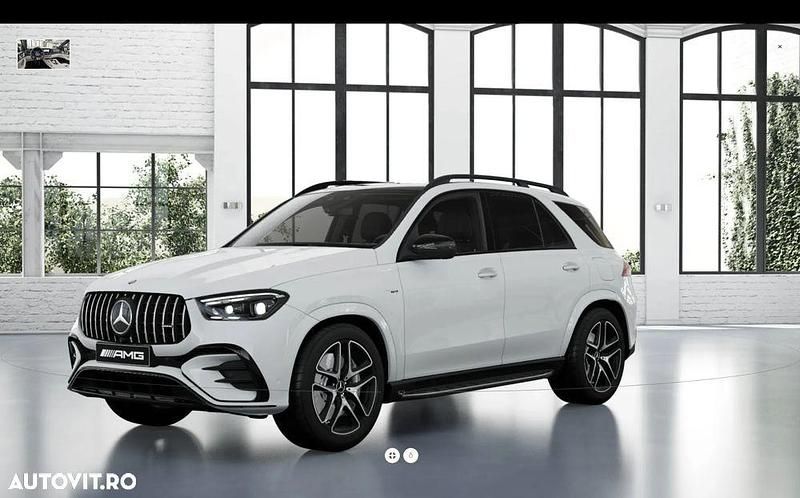 Alb Nouă 2025 Mercedes GLE53 AMG AMG SUV | 127.050 EUR - Imagine 1/4