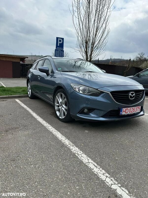 Albastru Utilizat 2014 Mazda 6 Sports-Line Break | 6.000 EUR (Super Preț) - Imagine 1/4