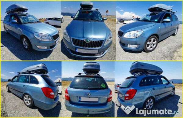 Albastru Utilizat 2013 Skoda Fabia Hatchback | 5.200 EUR (Puțin scump) - Imagine 1/4