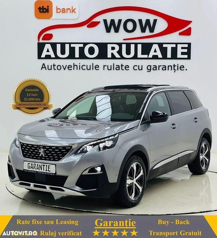 Gri Utilizat 2019 Peugeot 5008 Monovolum | 14.590 EUR (Preț OK) - Imagine 1/4