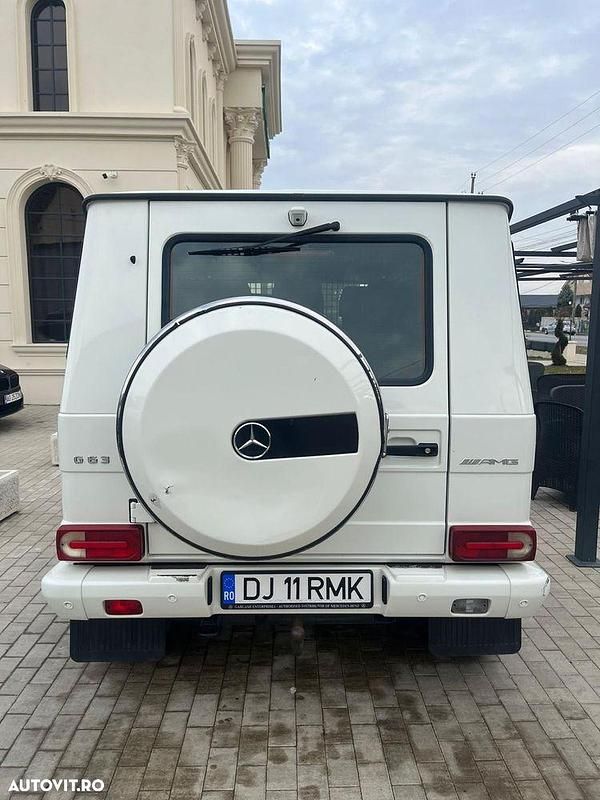 Second-hand Mercedes G63 AMG AMG 571 CP (419 kW) 2012 Culoarealb SUV