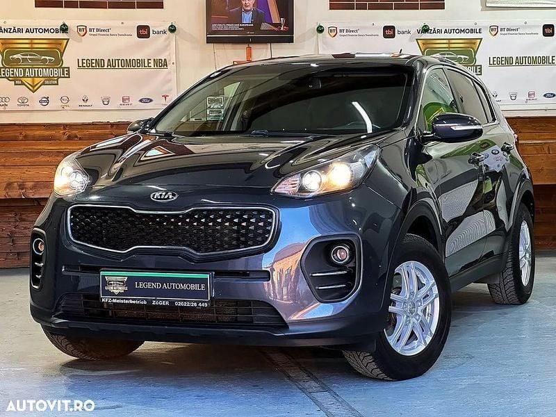Gri Utilizat 2017 Kia Sportage DREAM-TEAM Edition SUV | 14.950 EUR (Preț OK) - Imagine 1/4