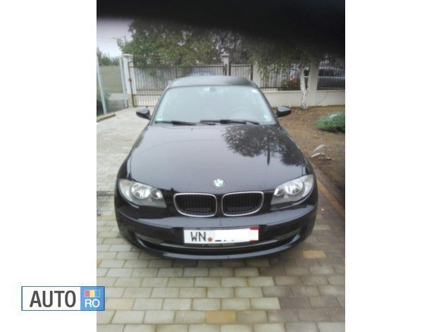 Second-hand BMW 116 122 CP (89 kW) 2008 Negru Hatchback
