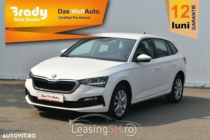 Alb Utilizat 2021 Skoda Scala Ambition Hatchback | 11.989 EUR (Preț OK) - Imagine 1/4