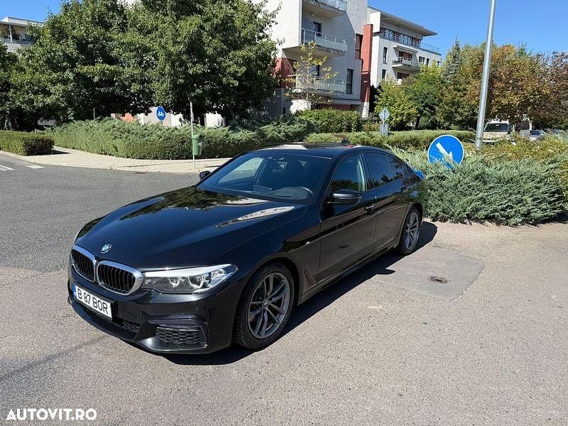 Culoarenegru Utilizat 2018 BMW 520 Berlinǎ | 22.700 EUR (Preț OK) - Imagine 1/4