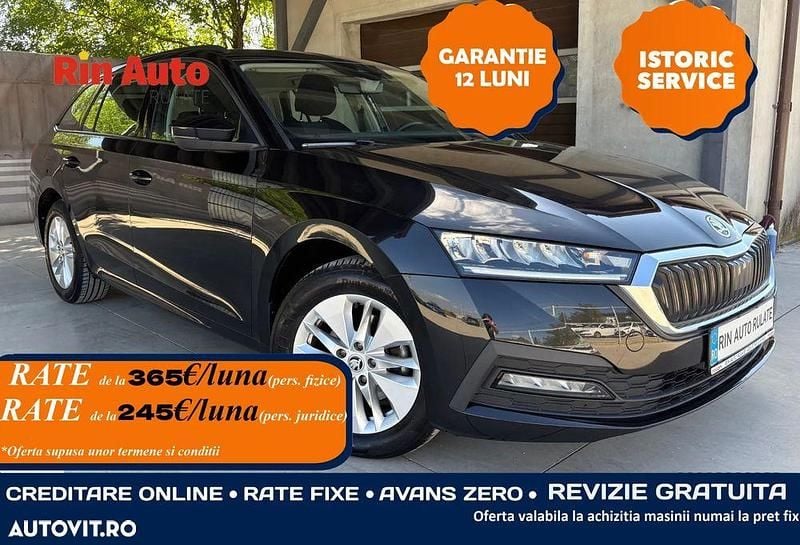 Culoarenegru Utilizat 2021 Skoda Octavia Style Break | 15.990 EUR (Preț bun) - Imagine 1/4