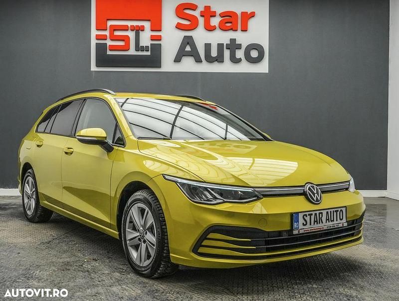 Second-hand VW Golf VIII Life 116 CP (85 kW) 2023 Culoaregalbeuriu Break