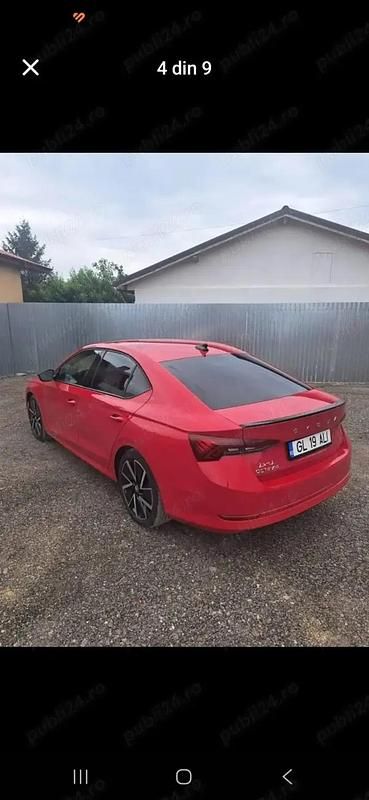 Second-hand Skoda Octavia SportLine 150 CP (110 kW) 2021 Rosu Berlinǎ