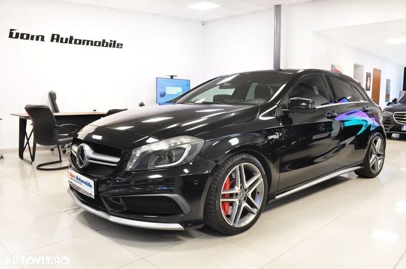 Negru Utilizat 2014 Mercedes A45 AMG AMG Hatchback | 22.800 EUR - Imagine 1/4