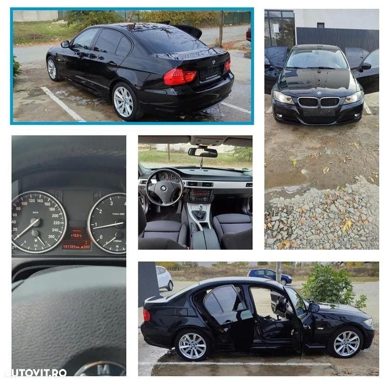 Culoarenegru Utilizat 2011 BMW 318 Berlinǎ | 6.450 EUR (Preț OK) - Imagine 1/4