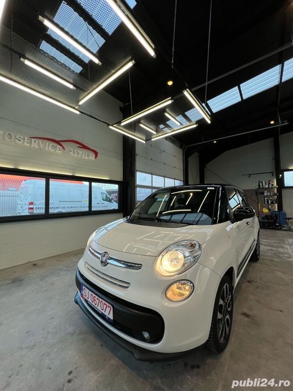 Albastru Utilizat 2014 Fiat 500L Monovolum | 5.500 EUR - Imagine 1/4