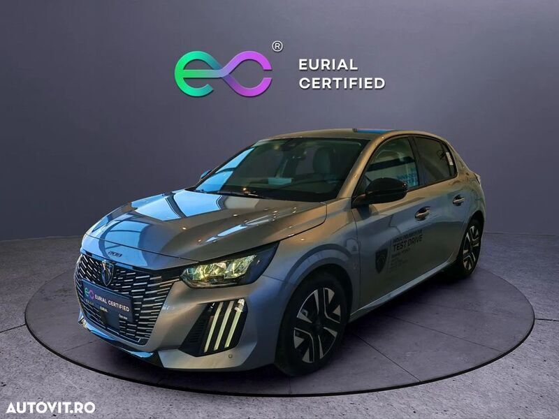Gri Utilizat 2024 Peugeot 208 Allure Hatchback | 20.980 EUR (Scump) - Imagine 1/4
