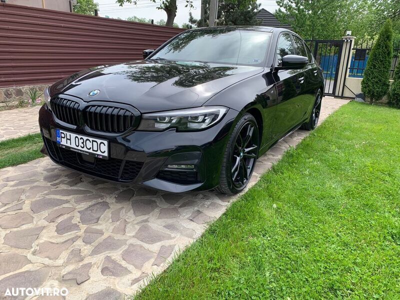 Negru Utilizat 2020 BMW 320 M Sport Berlinǎ | 26.900 EUR (Preț OK) - Imagine 1/4