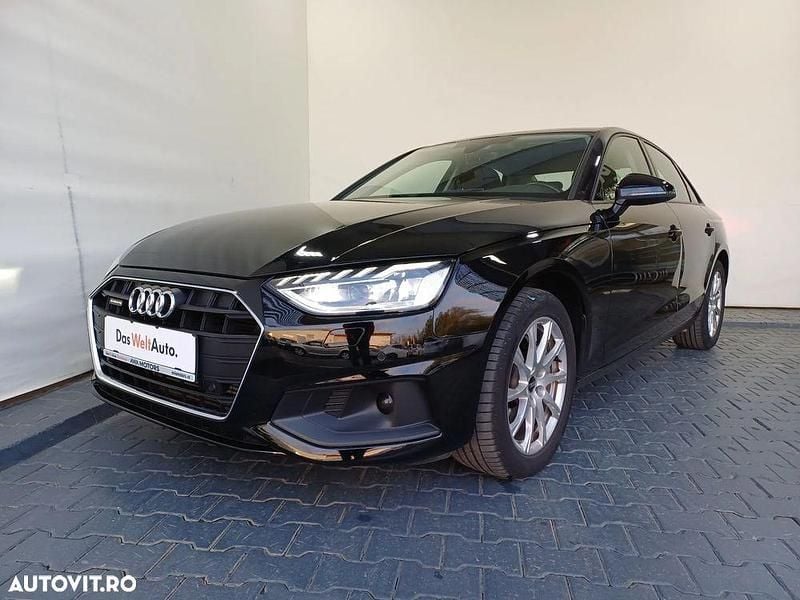 Negru normal Utilizat 2022 Audi A4 Berlinǎ | 28.950 EUR (Preț OK) - Imagine 1/4