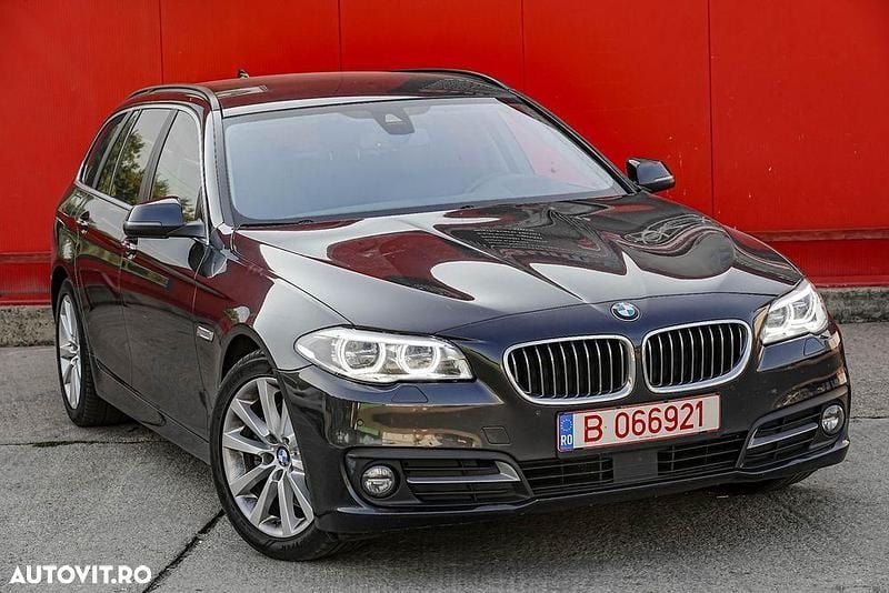 Negru Utilizat 2016 BMW 525 Luxury Line Break | 15.800 EUR (Scump) - Imagine 1/4