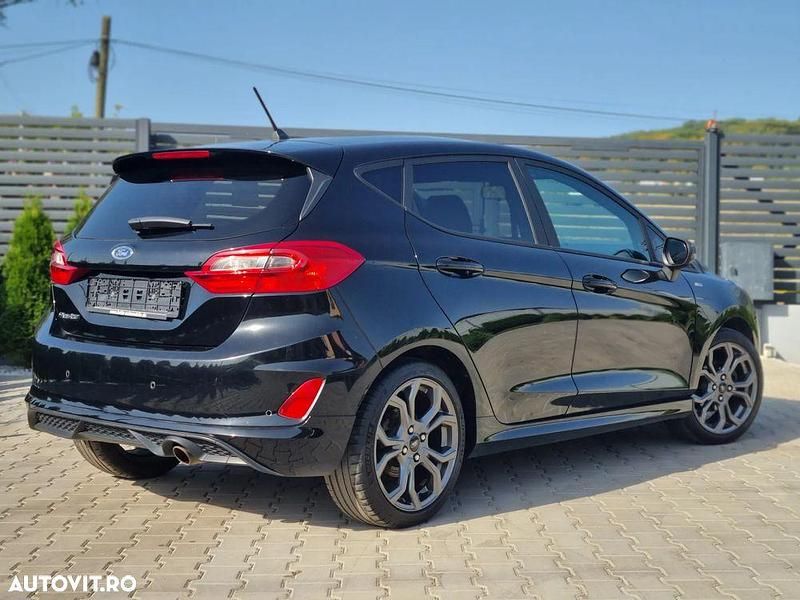 Second-hand Ford Fiesta ST-Line 100 CP (73 kW) 2018 Negru Hatchback
