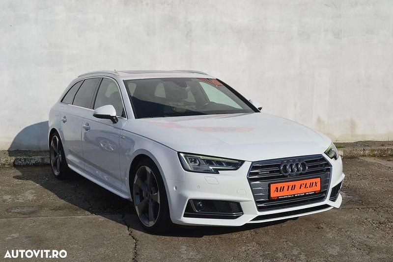 Second-hand Audi A4 S-Line 190 CP (139 kW) 2018 Culoarealb Break