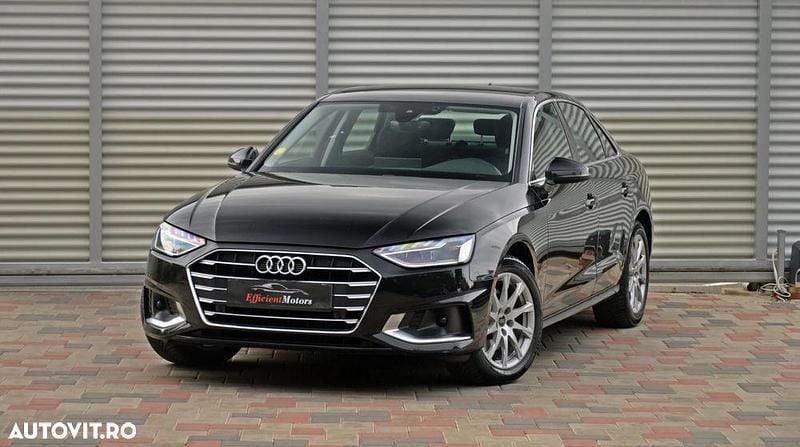 Culoarenegru Utilizat 2023 Audi A4 Advanced Berlinǎ | 21.990 EUR (Preț bun) - Imagine 1/4