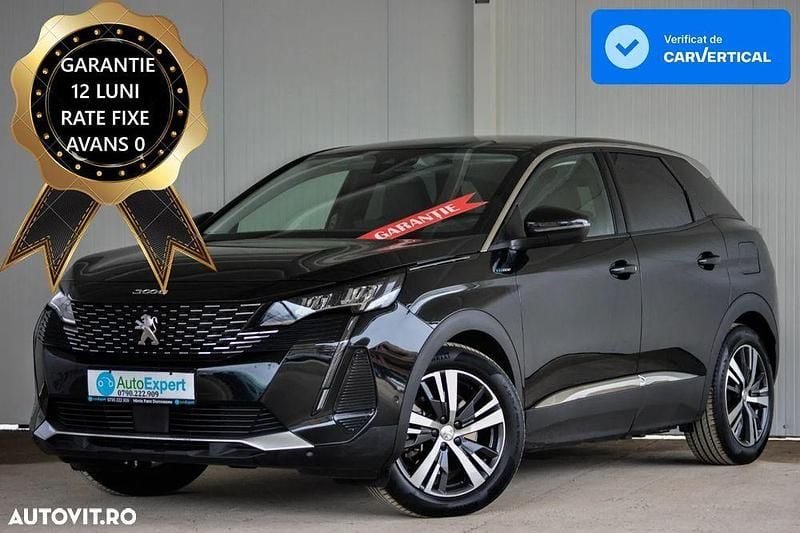 Culoarenegru Utilizat 2022 Peugeot 3008 Allure SUV | 16.980 EUR (Super Preț) - Imagine 1/4